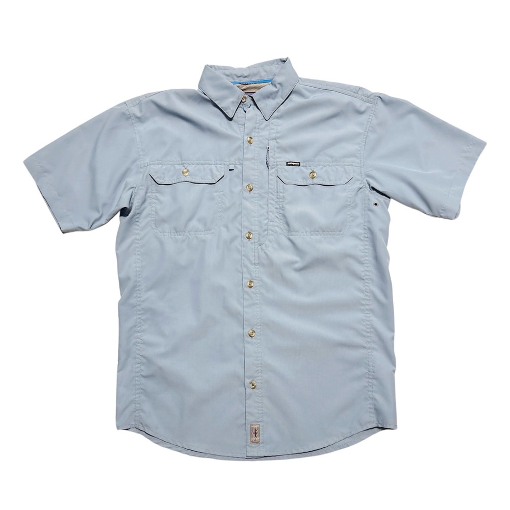 Men's Light Blue Short Sleeve Shirt